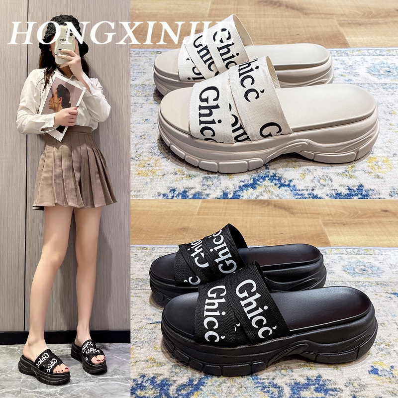 HONGXINJIE dép nữ dép sandal nữ d 2023 HOTSALE Sản phẩm mới vào mùa hè thời trang 062805 