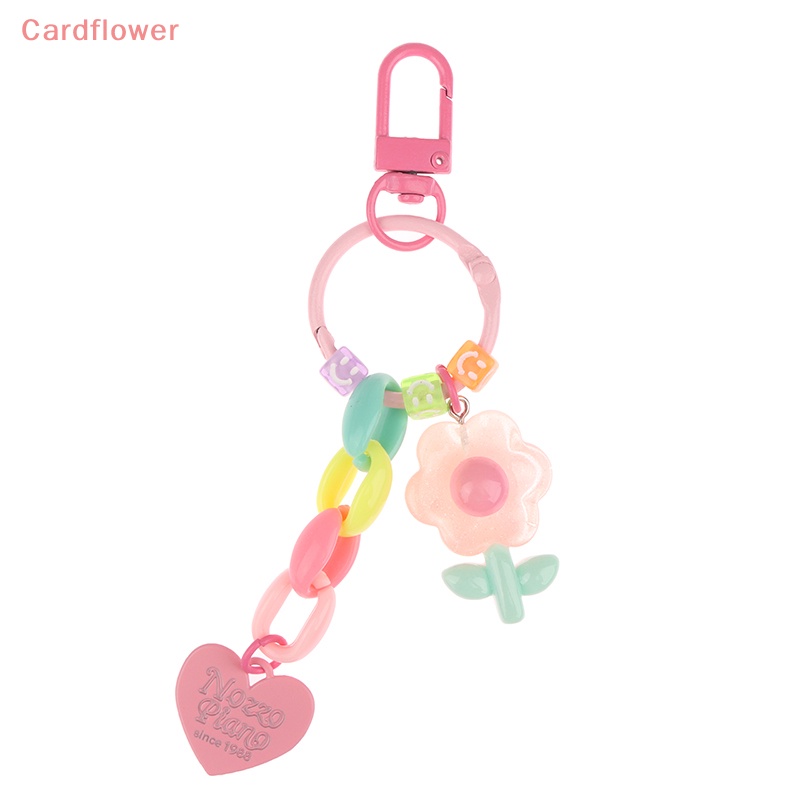 Móc Khóa Hình Hoa Tulip Dễ Thương Trang Trí Ba Lô / Túi Xách / Ô Tô Mới