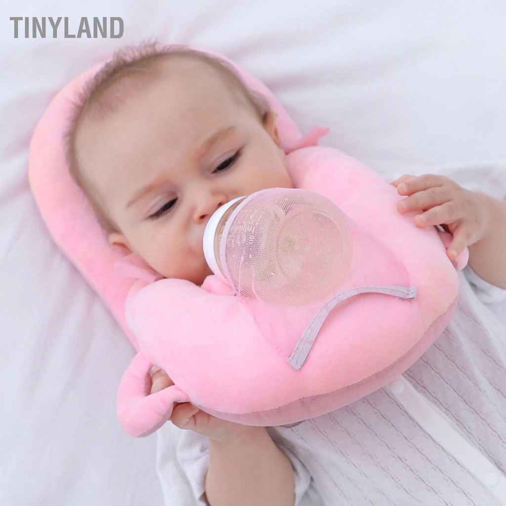 TinyLand Gối Cho Bé Sơ Sinh Cotton Thoáng Khí Đa Năng Có Thể Điều Chỉnh Giá Đỡ Bình Sữa Trẻ Mới Biết Đi cmman