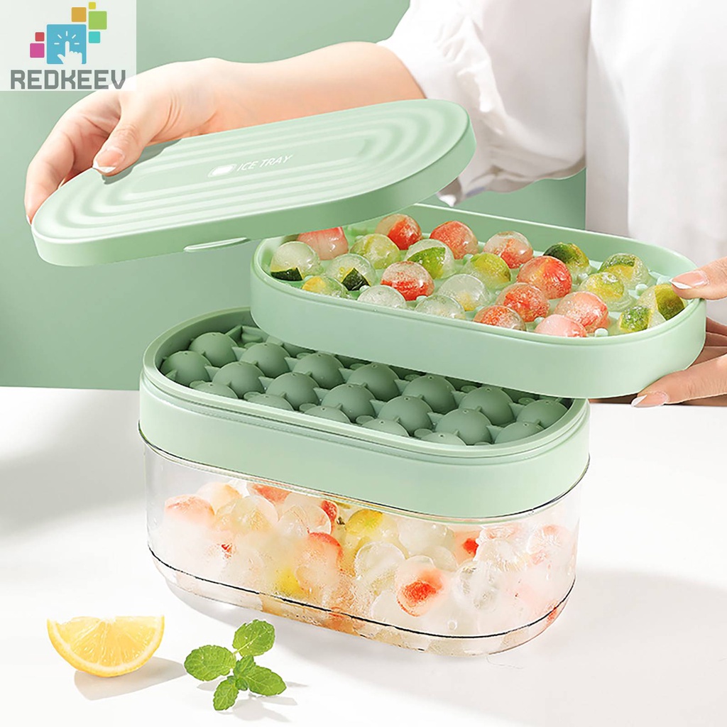 Khuôn Silicone Làm Đá Viên 24 Ngăn Tiện Lợi