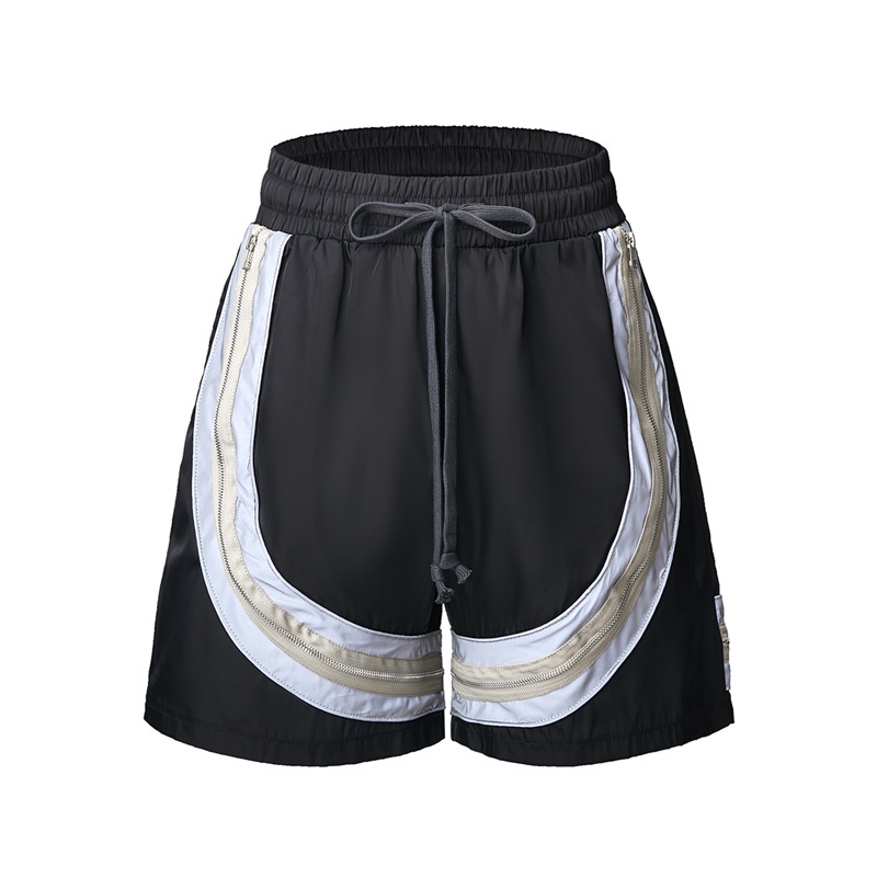 Un-der8-quần Short Dáng Rộng Có Dây Kéo Đa Năng Khóa Kéo Đường Phố Cao Cấp Cho Nam