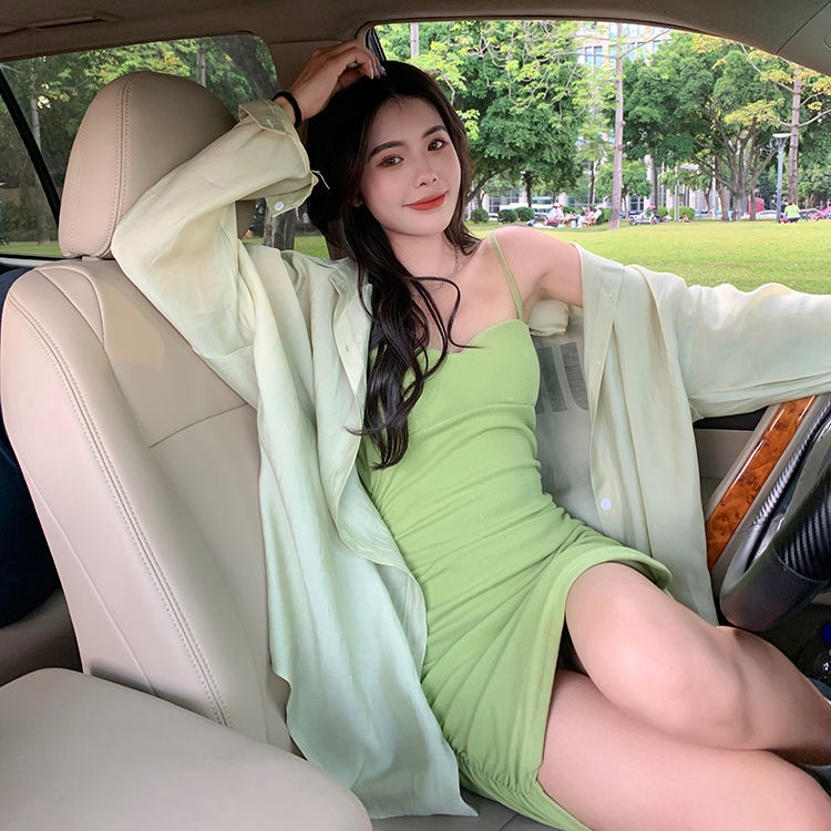 Áo Sơ Mi Chống Nắng Dáng Rộng Tay Dài In Chữ Phong Cách Thời Trang Mùa Hè 2022