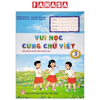 Sách vui học cùng chữ viết lớp 3 - tập 2