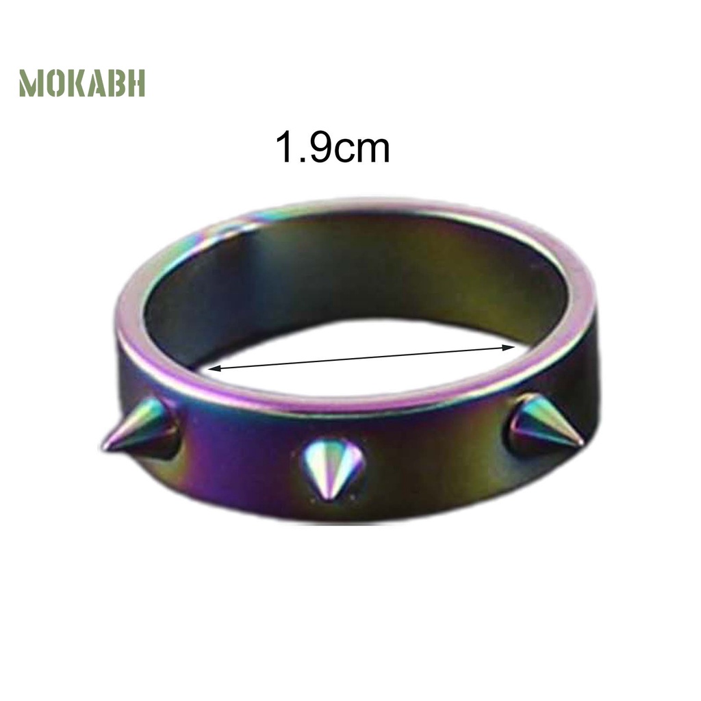 Nhẫn Đeo Tay Bằng Thép Không Gỉ Nhỏ Gọn Dễ Phối Đồ