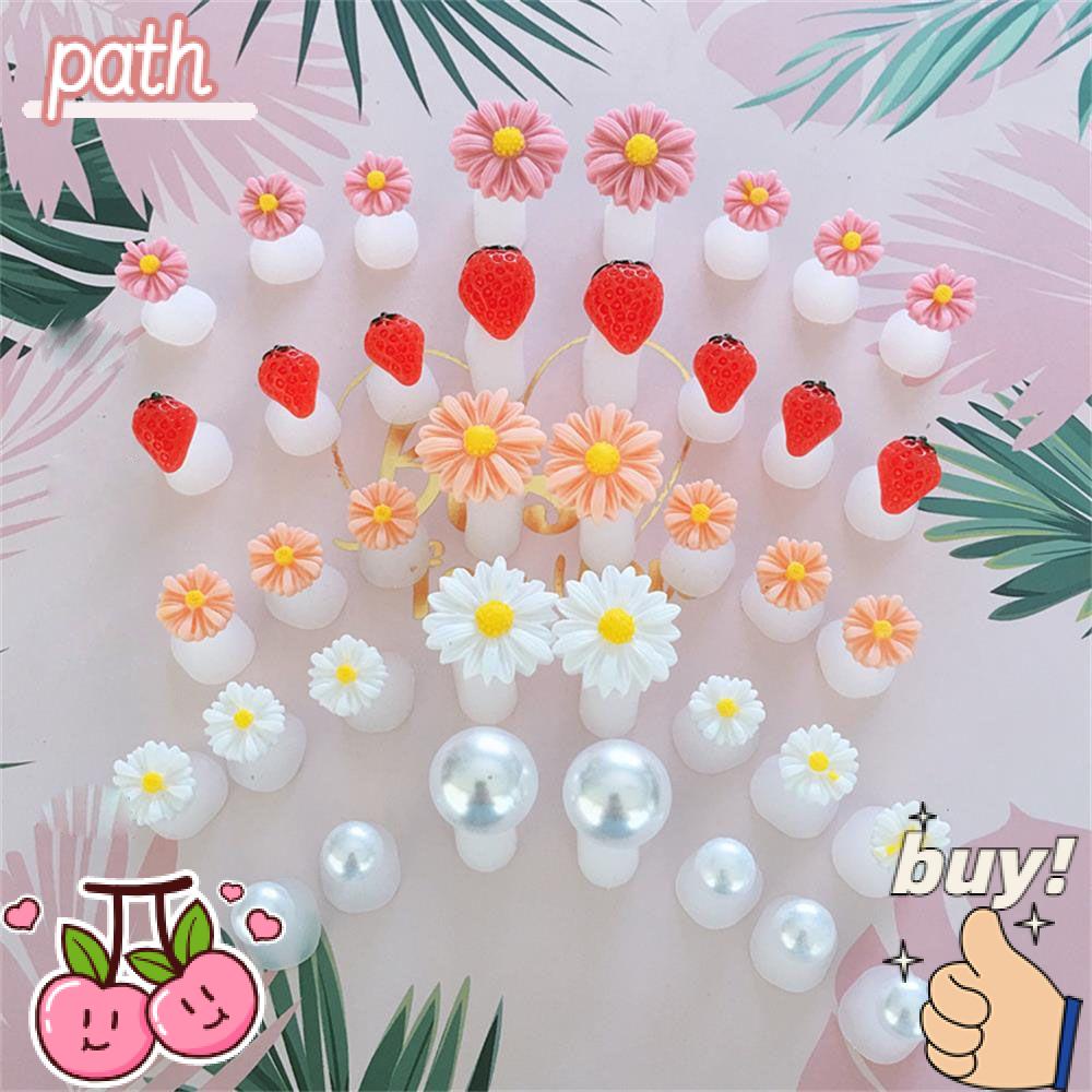 PATH Bộ 8 Dụng Cụ Tách Ngón Chân Hình Bông Hoa Thoải Mái