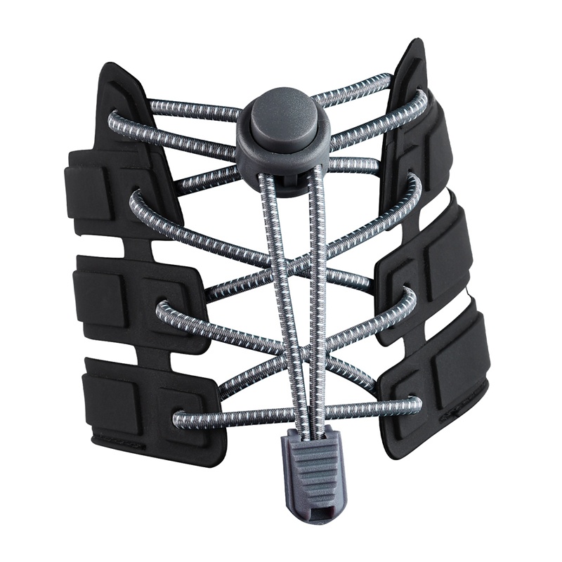 Set 5 Cặp Dây Giày Co Giãn Có Khóa Phản Quang Một Kích Cỡ Phù Hợp Với Tất Cả Người Lớn Và Trẻ