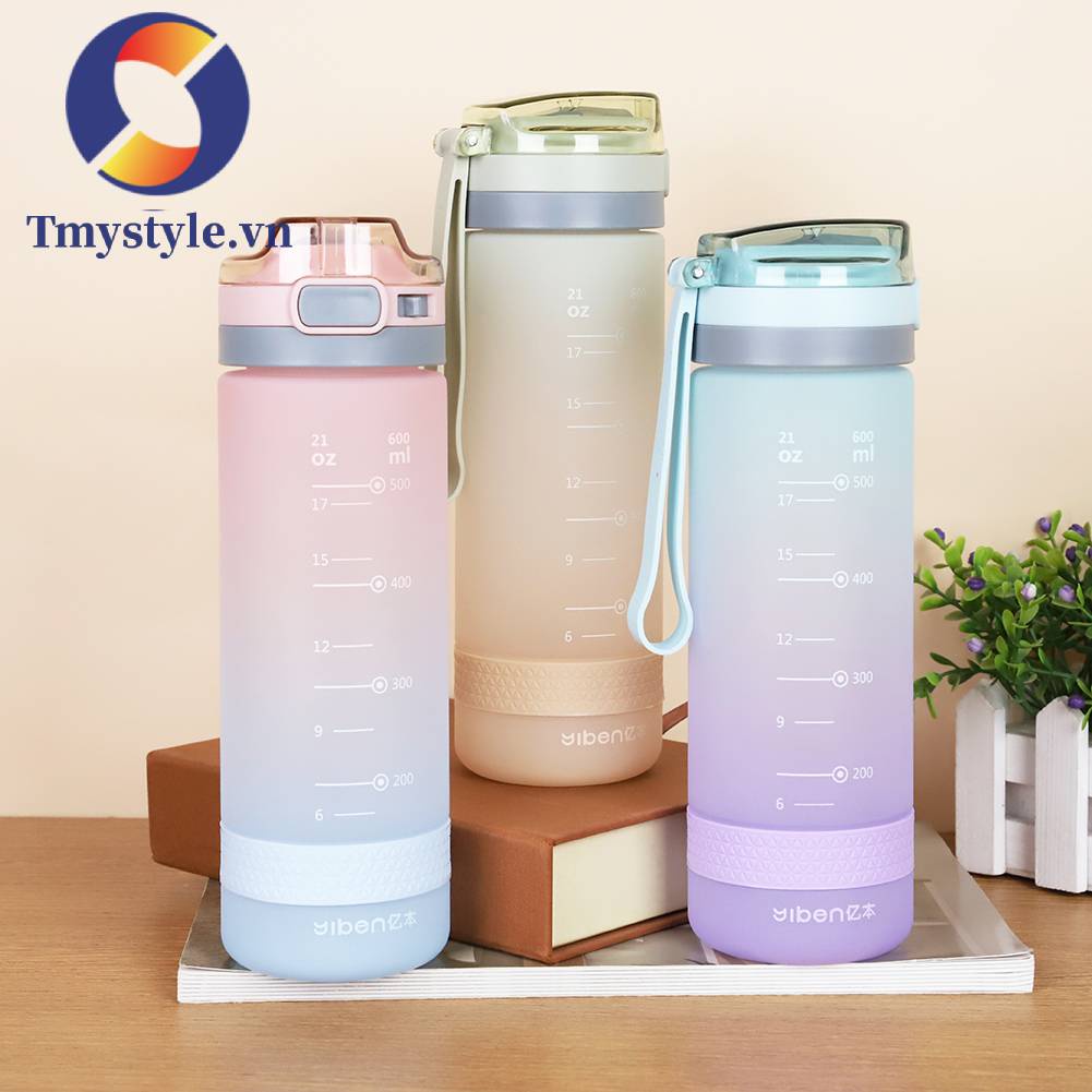 Bình Nước Giữ Lạnh 400ML / 600ML Kèm Ống Hút