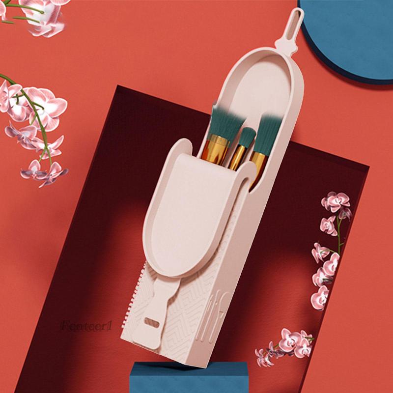 Giá Đỡ Cọ Trang Điểm Mềm Mại Tiện Dụng Khi Đi Du Lịch