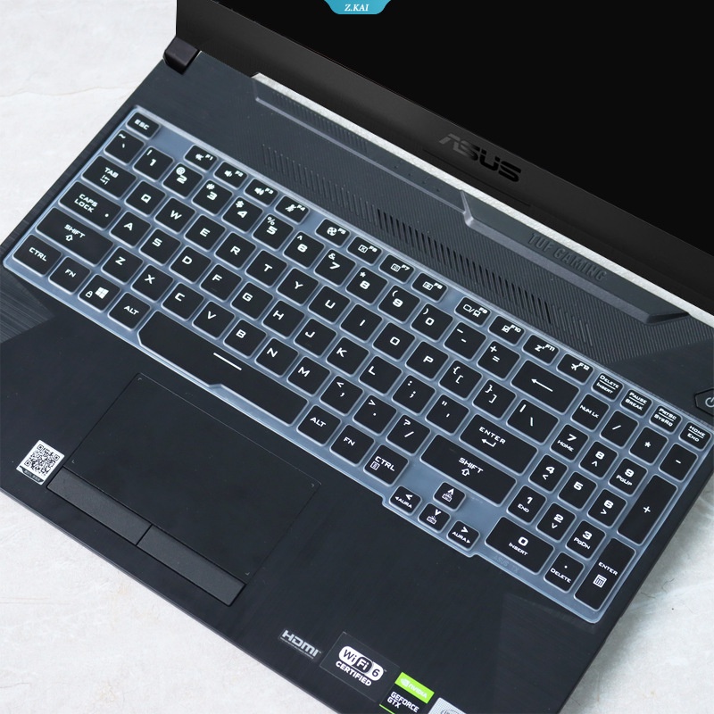 Miếng Dán Bảo Vệ Bàn Phím Laptop ASUS 15.6 Inch FX506LH FX506LI FX506LU TUF Bằng Silicon TPU Mềm Chất Lượng Cao