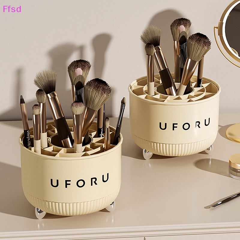 Máy Hút Bụi Xoay 360 Độ Tiện Dụng° Giá Đỡ Cọ Trang Điểm Để Bàn Nhỏ Gọn Tiện Lợi