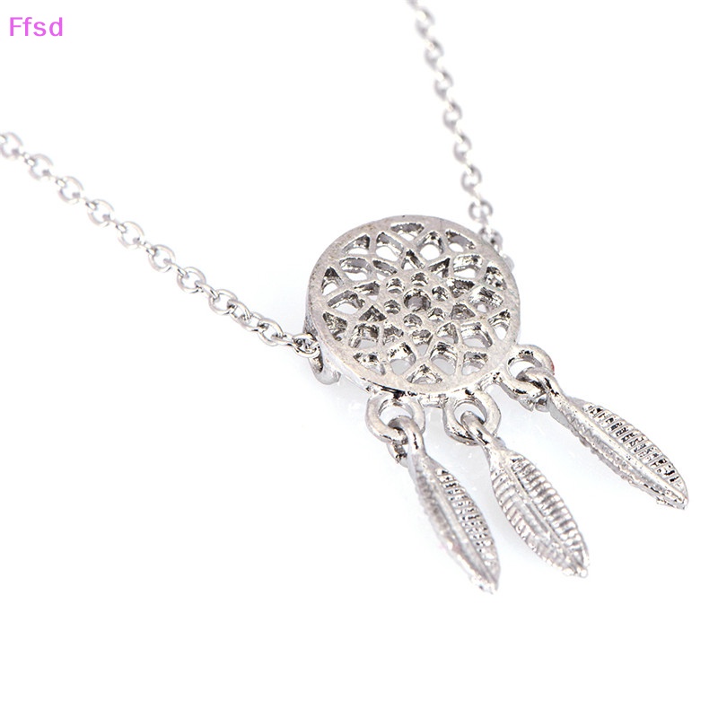 {Ffsd} Vòng Đeo Tay Chuỗi Xích Hình Lưới Giấc Mơ Lông Vũ Tua Rua Trang Sức Thời Trang Cho Nữ