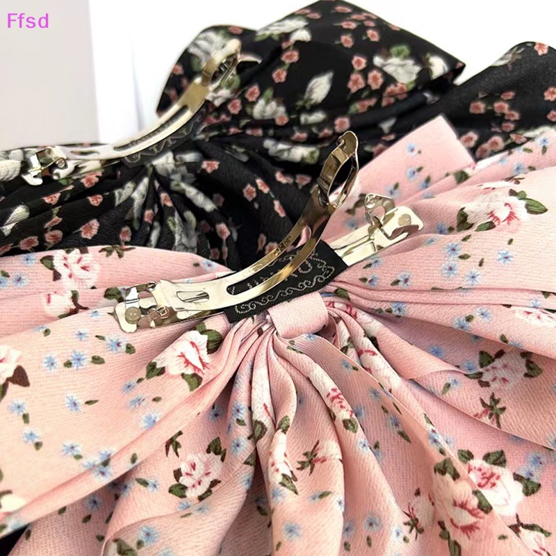 Kẹp Tóc Nơ Ruy Băng Lớn Phong Cách Hàn Quốc Thời Trang