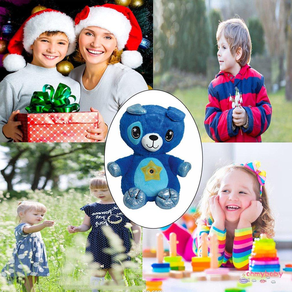 Star Belly Dream Lites Children's Cartoon Plush Starry Dream Projection Lamp