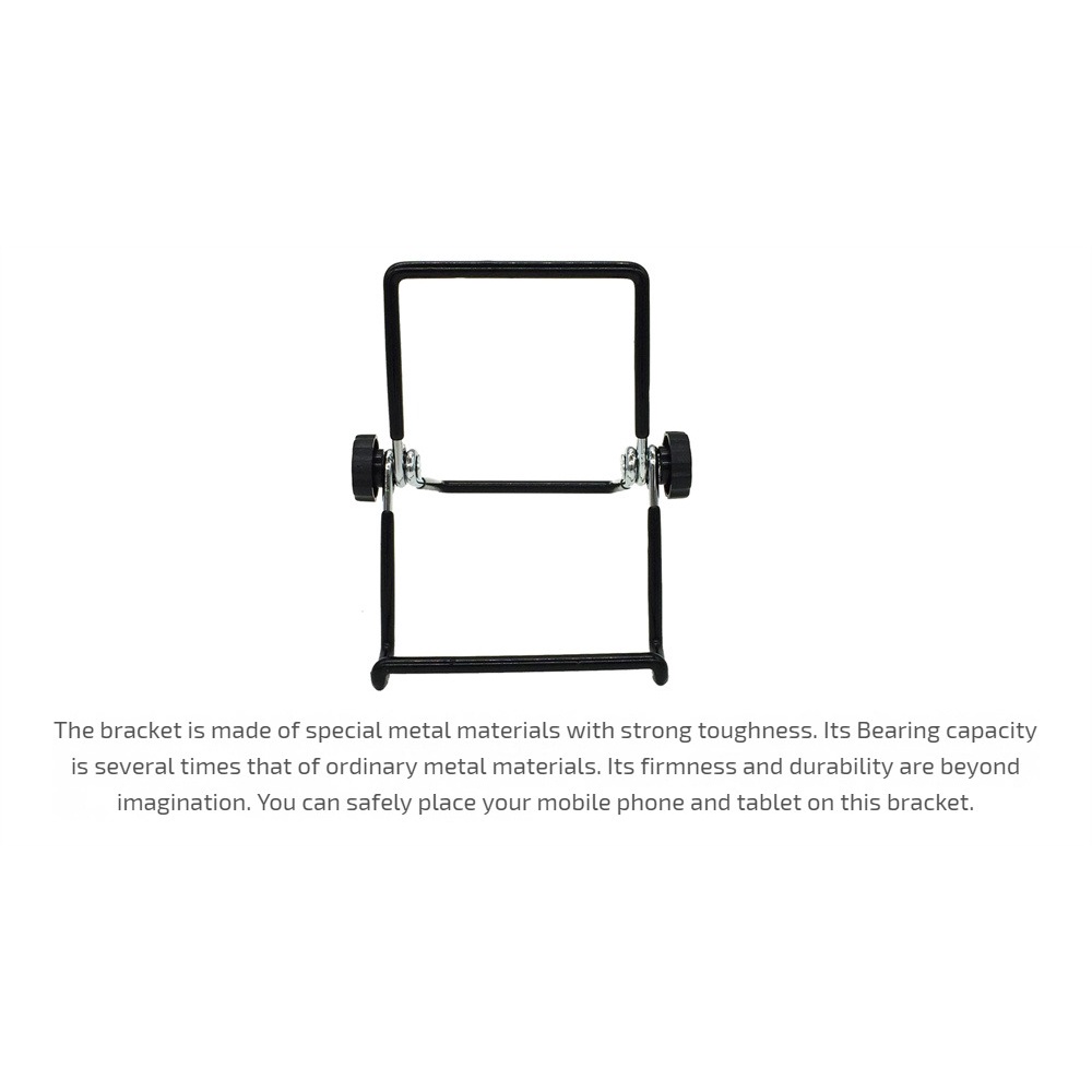 Thích Hợp Cho Ipad Dây Sắt Chân Đế Điện Thoại Di Động Máy Tính Bảng Chân Đế Kim Loại Máy Tính Để Bàn Lười Chân Đế Gấp Prettyhat