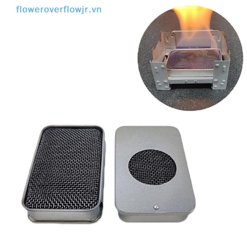 Bếp Ga Mini Di Động Bằng Thép Không Gỉ Tiện Dụng Mang Theo Du Lịch Dã Ngoại