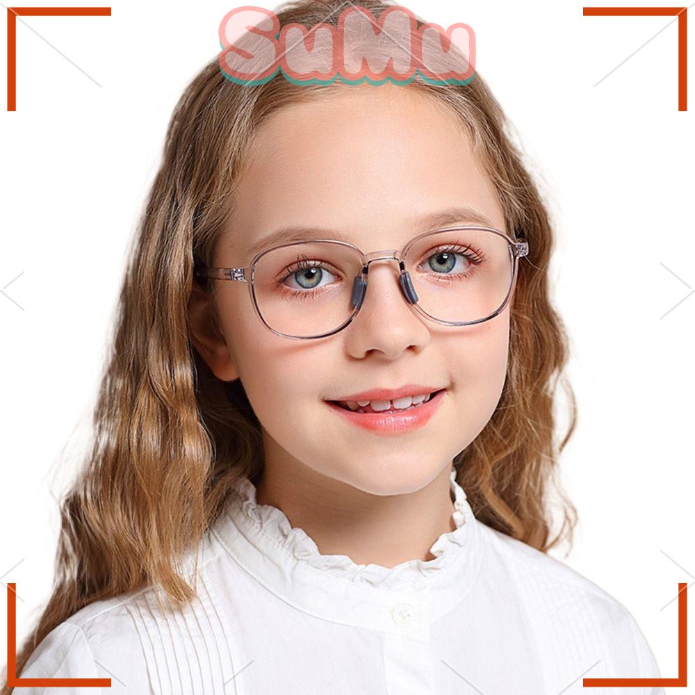 SUMU Mắt Kính Chống Ánh Sáng Xanh TR90 Siêu Nhẹ Thoải Mái Cho Bé