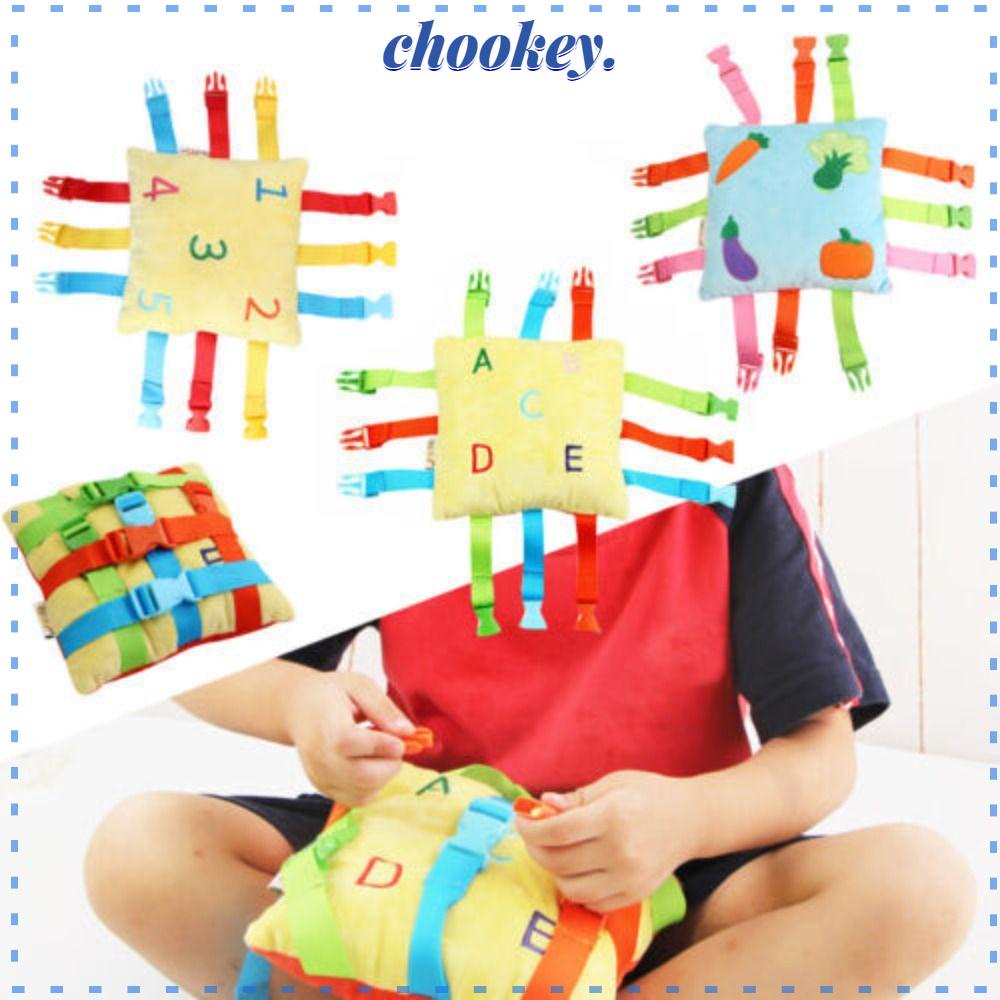 CHOOKEY Đồ Chơi Đệm Mềm Có Khóa Cài Dành Cho Trẻ Mẫu Giáo