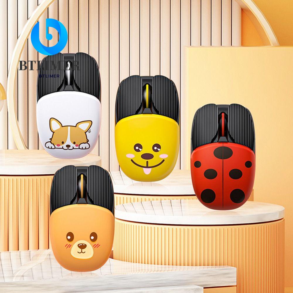 BTLIMER Chuột Không Dây 2.4G Có Thể Sạc Lại Tiện Dụng