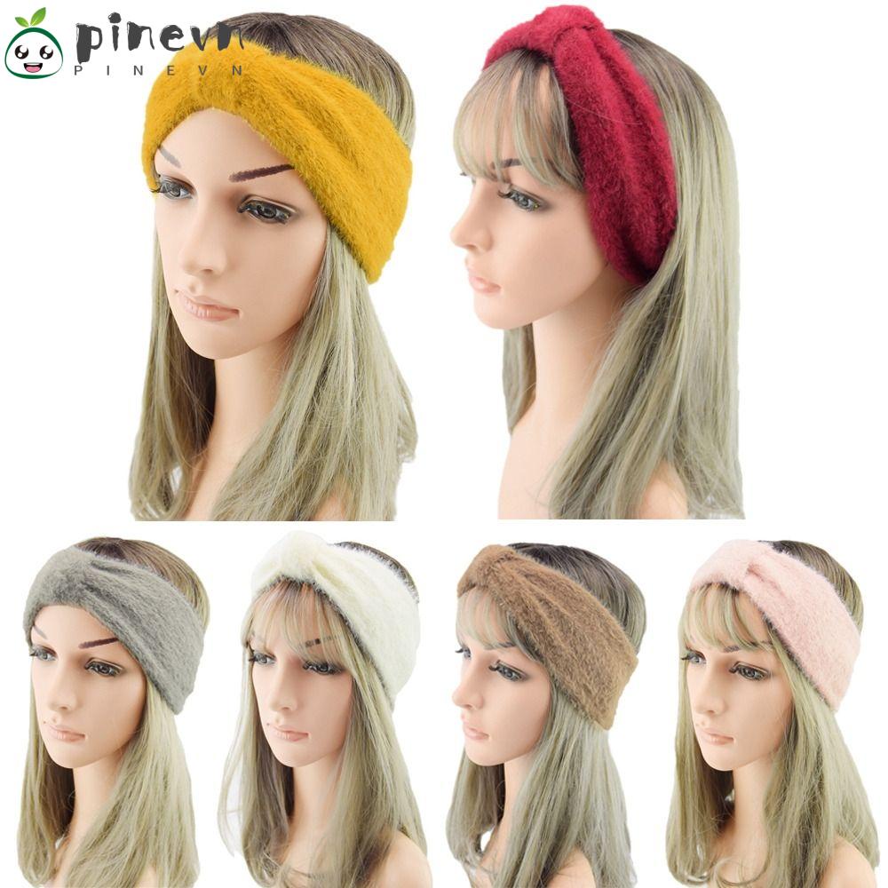 PINEVN Băng Đô Lông Nhung Giữ Ấm Tai Cho Nữ