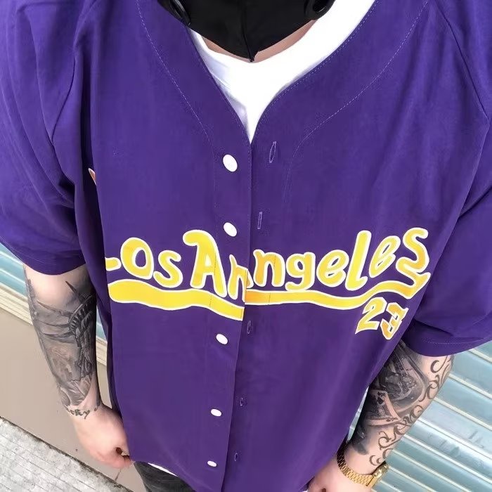 Áo Thun Ngắn Tay Phong Cách Hip Hop Đường Phố Mỹ Los Angeles New York Thời Trang Mùa Hè Cho Nam Và Nữ