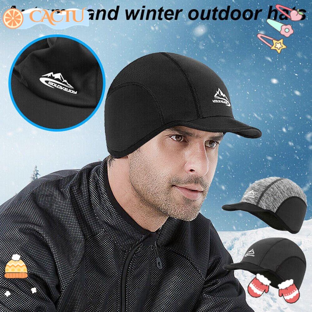 CACTU Mũ beanie Trùm Tai Giữ Ấm Chống Gió