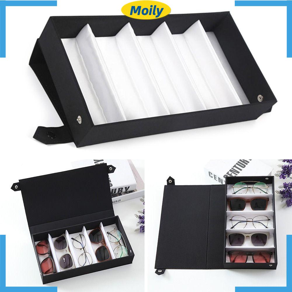 MOILYVN Giá Đỡ Mắt Kính Nhiều Ngăn Tiện Dụng Khi Đi Du Lịch