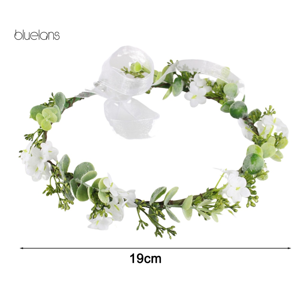 Vương Miện Cài Tóc Phối Lưới Đính Hoa Lá Phong Cách Bohemian Cho Cô Dâu