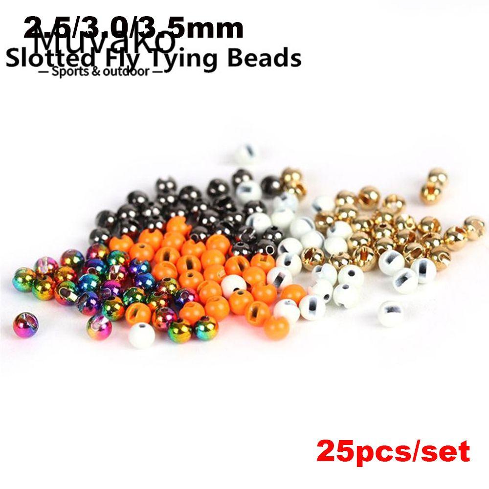 MUVAKO Bộ 25 Hạt Câu Cá Bằng Vonfram Chất Lượng Cao Mới