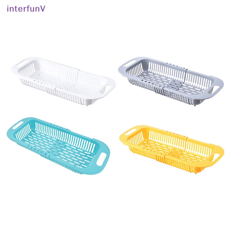 Rổ Rửa Rau Củ Quả Gắn Bồn Rửa Chén Thoát Nước Tùy Chỉnh Tiện Dụng Cho Nhà Bếp