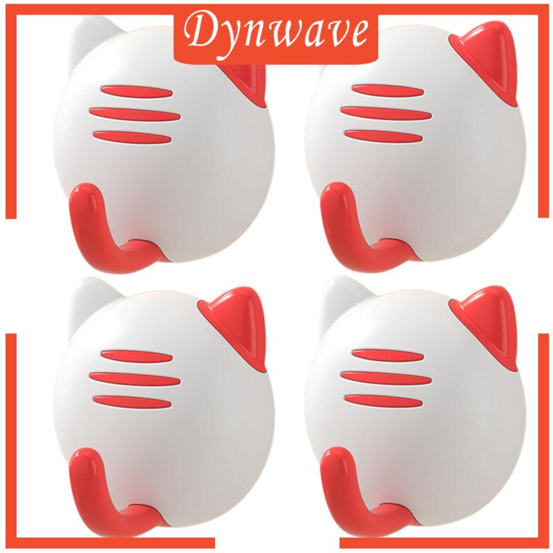 Set 4 Móc Treo Khăn Gắn Cửa Phòng Tắm / Nhà Bếp