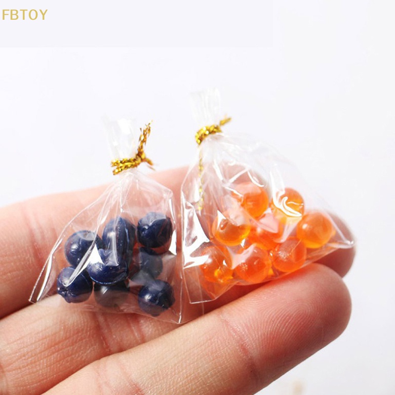 Fbtoy Mô Hình Bao Bì Thực Phẩm Mini Bằng Nhựa Resin Trang Trí Nhà Búp Bê