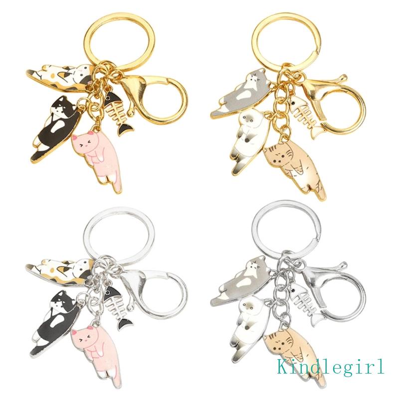 Móc Khóa Hình Xương Cá Bằng Hợp Kim Chất Lượng