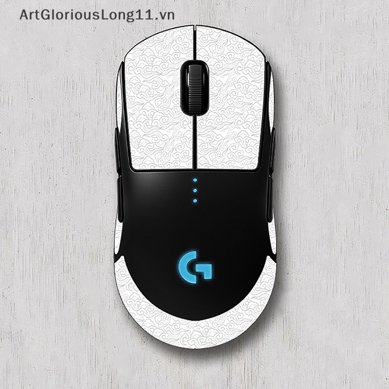 1 Cặp Băng Keo Handmade Chống Trượt Chống Mồ Hôi Dán Tay Cầm Chuột Không Dây GPW