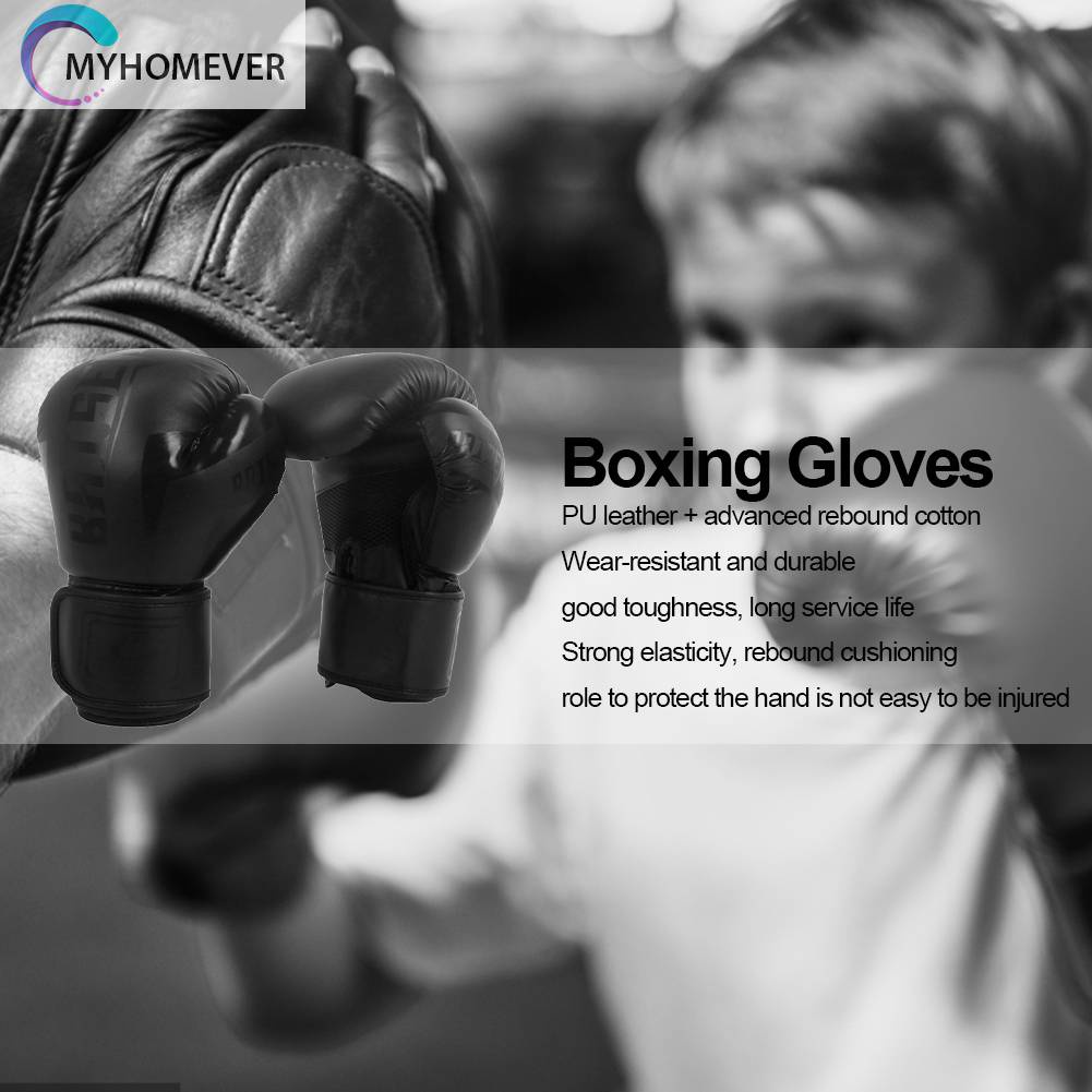 Găng Tay Đấm Bốc Bằng PU Bền Thoáng Khí Một Lần