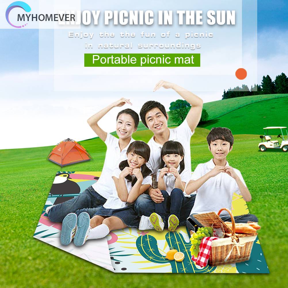Thảm Cắm Trại Chống Thấm Nước Có Thể Gấp Gọn Tiện Dụng