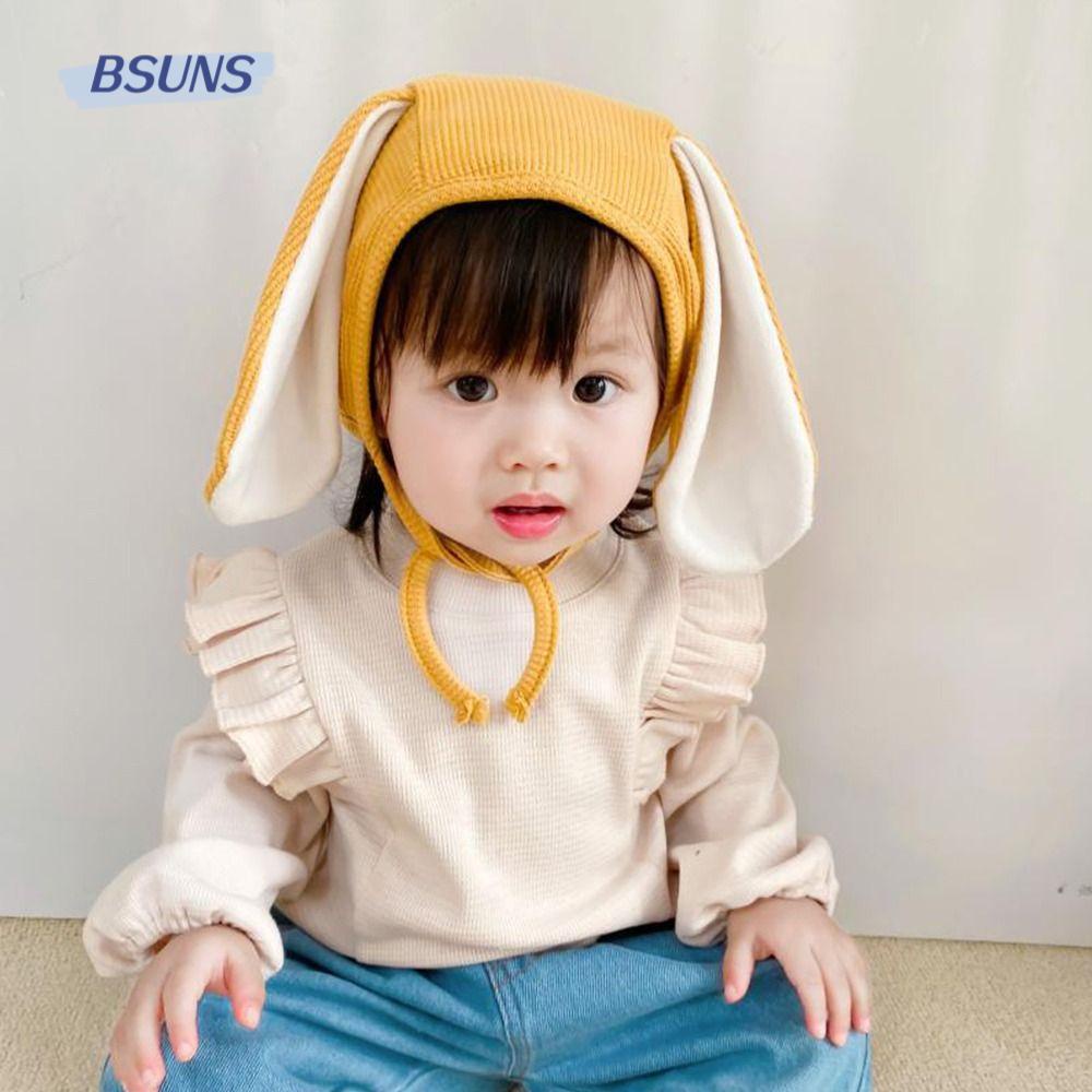 BSUNS Mũ Tai Thỏ Che Tai Chống Gió Mùa Xuân Thu Dễ Thương