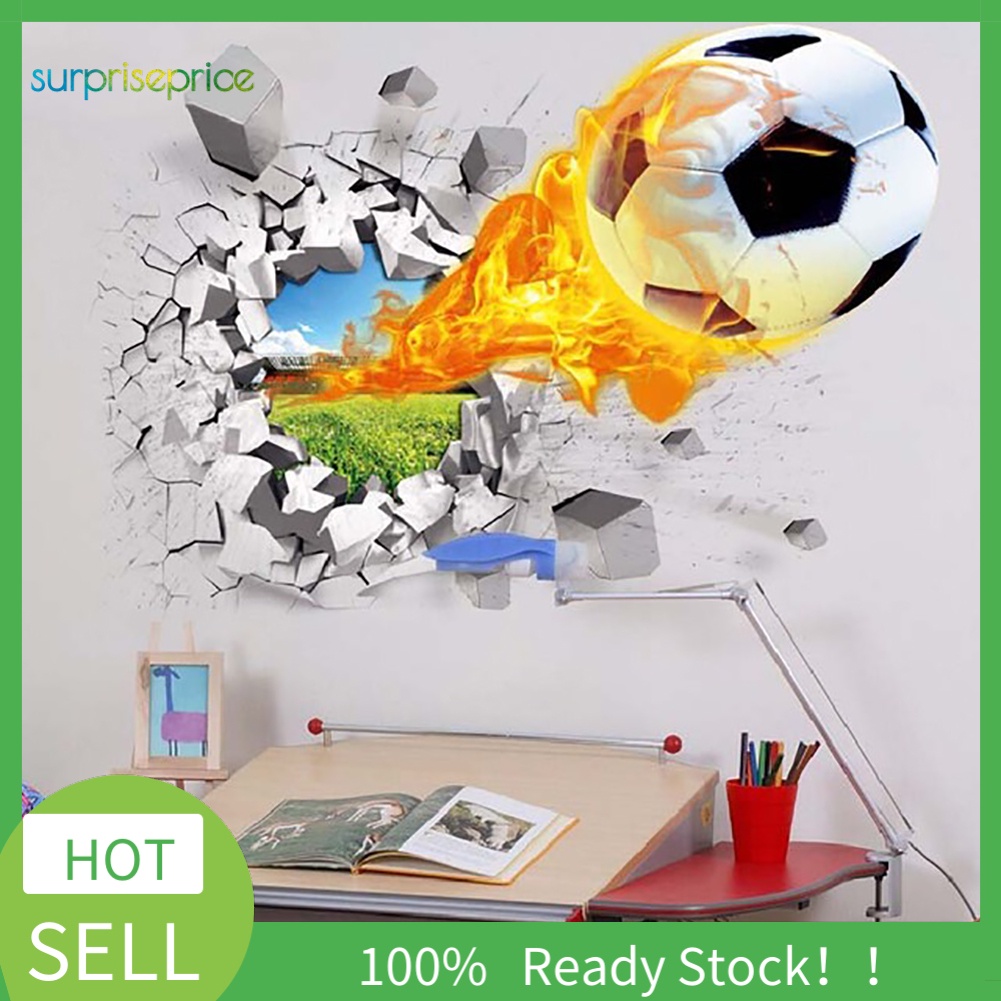 Miếng Dán Tường / Xe Hơi Họa Tiết Hoạt Hình 3D Độc Đáo Trang Trí Nhà Cửa