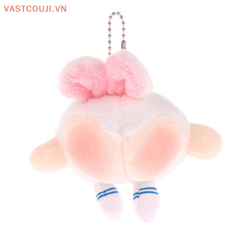 Móc Khóa Hình Mông Thỏ Nhồi Bông Đáng Yêu