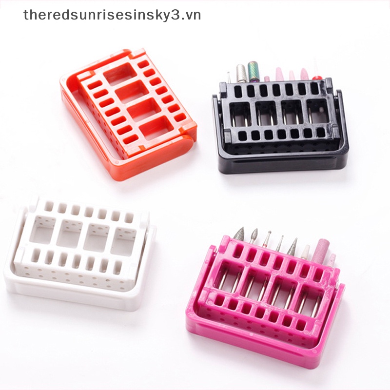 Giá Đỡ Đầu Mài Móng Tay 16 Lỗ Tiện Dụng