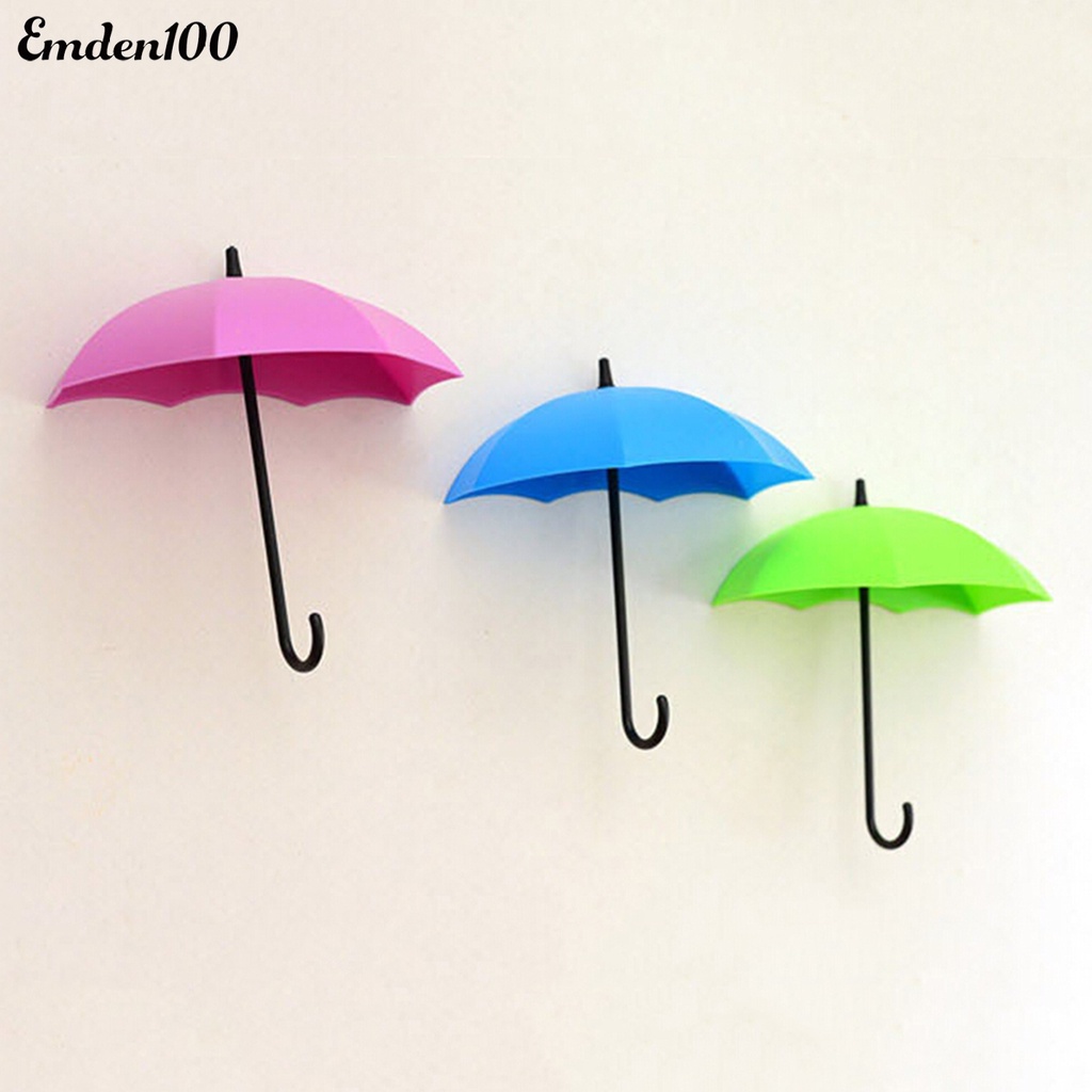 Bộ 3 Giá Đỡ Chìa Khóa Treo Tường Bằng ABS Thân Thiện Với Môi Trường