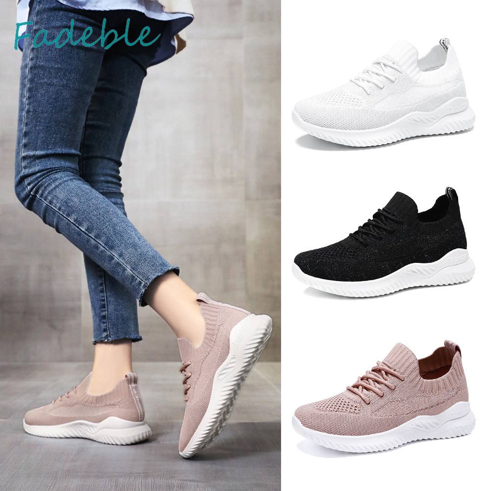 Giày Thể Thao Thoáng Khí Thời Trang Năng Động Cho Nữ
