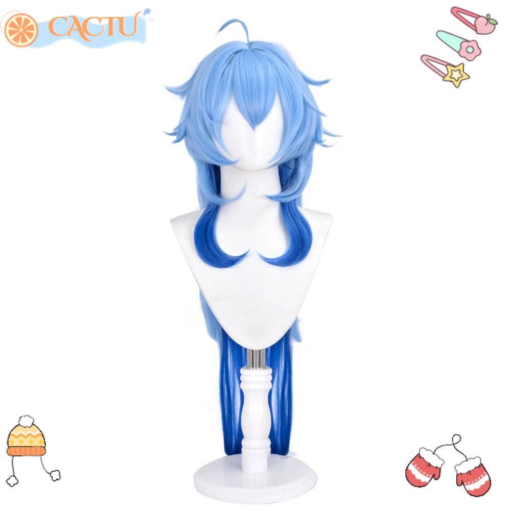 CACTU Bộ Tóc Giả Bằng Sợi Tổng Hợp Chịu Nhiệt Hóa Trang Halloween