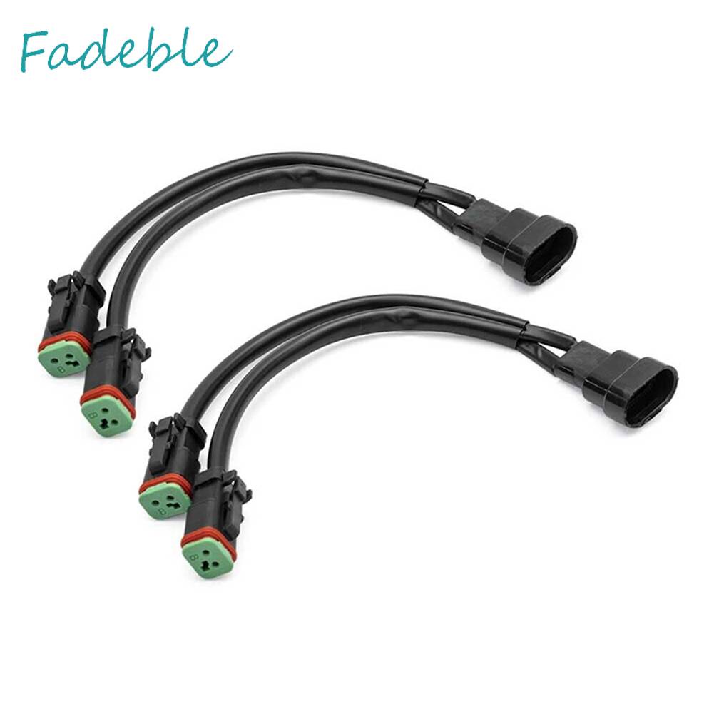 Đầu Nối Đèn Pha 9005 9006 H10 Sang Deutsch DT 12V Chất Lượng Cao