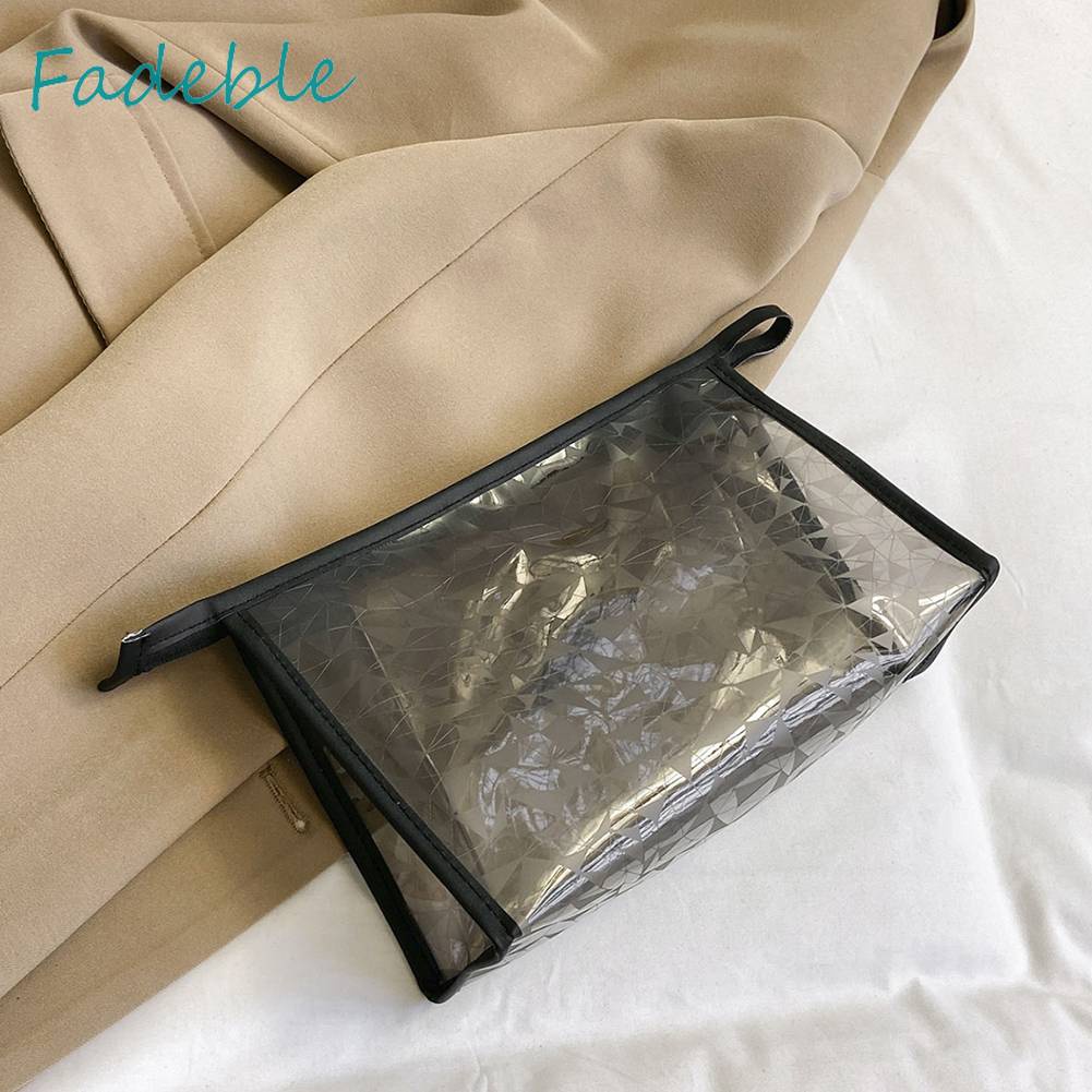 Túi Đựng Tiền Xu Bằng PVC Trong Suốt Sức Chứa Lớn Tiện Dụng