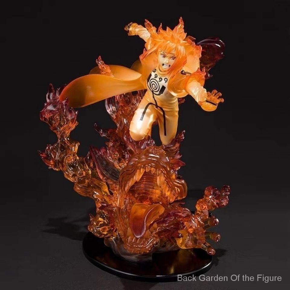Mô Hình Nhân Vật Naruto Và Ngọn Lửa Cỡ Lớn Trang Trí