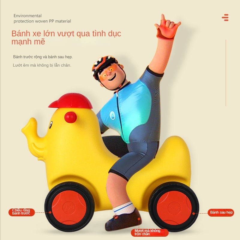 Đồ Chơi Xe Trượt Patin Bốn Bánh Vui Nhộn Dành Cho Trẻ Mẫu Giáo