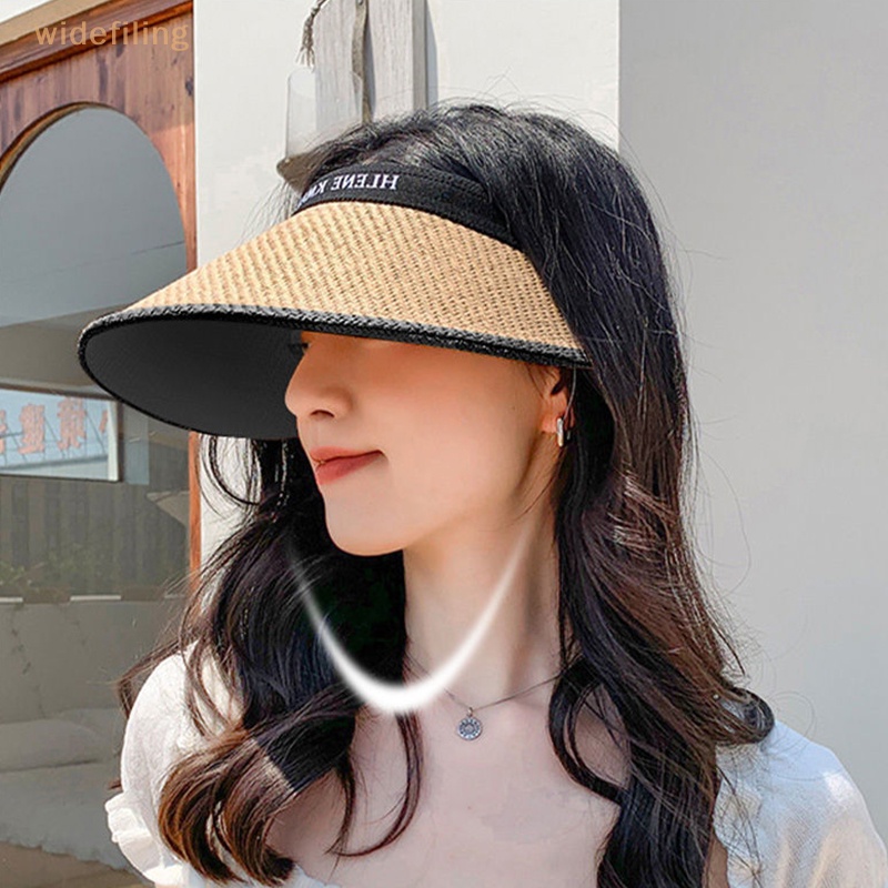 1 Nón Cối Rộng Vành Che Nắng Chống Tia UV Thời Trang Đi Biển Mùa Hè Cho Nữ