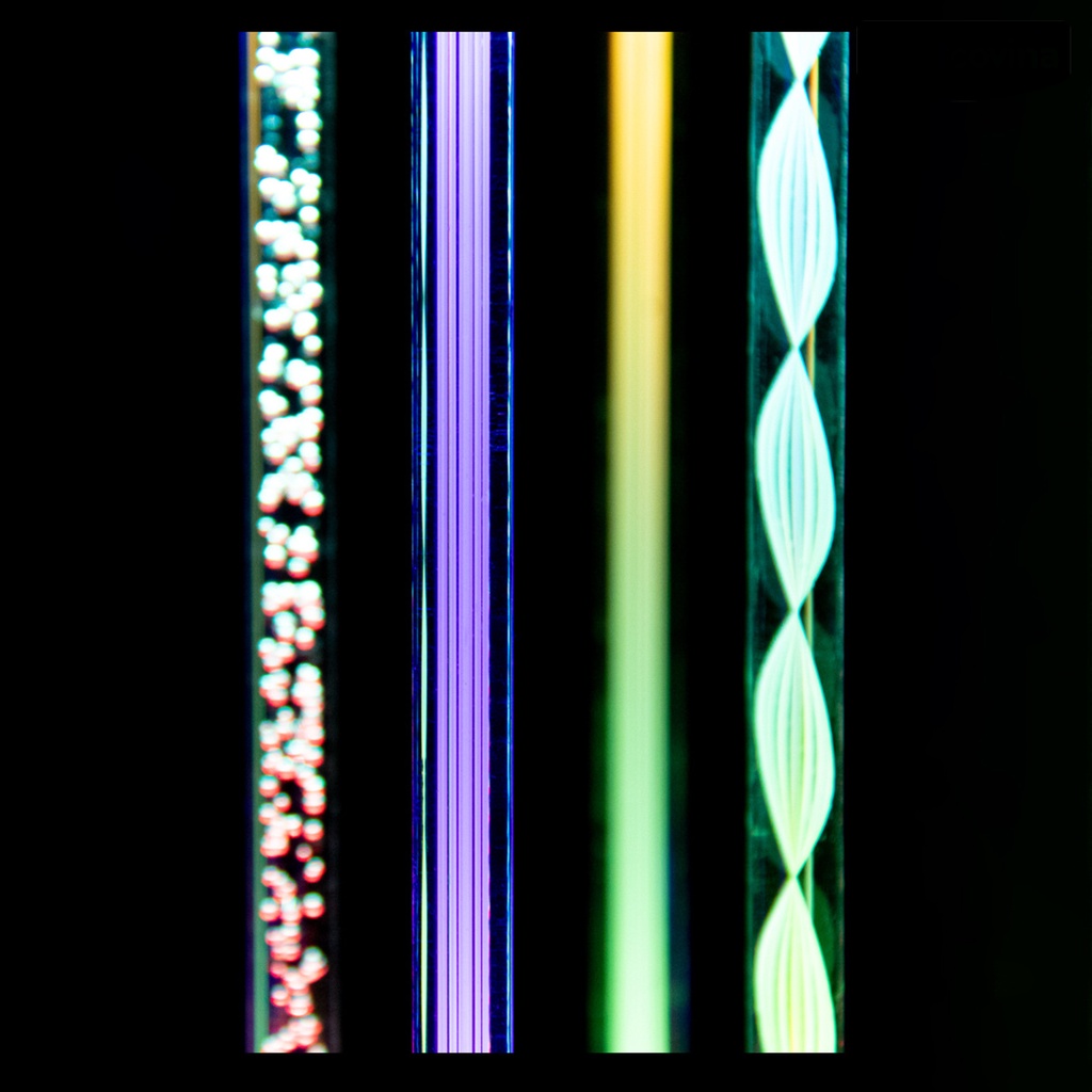 [WSTN]✎Bút Xoay Có Đèn LED Bằng Acrylic Chống Trượt