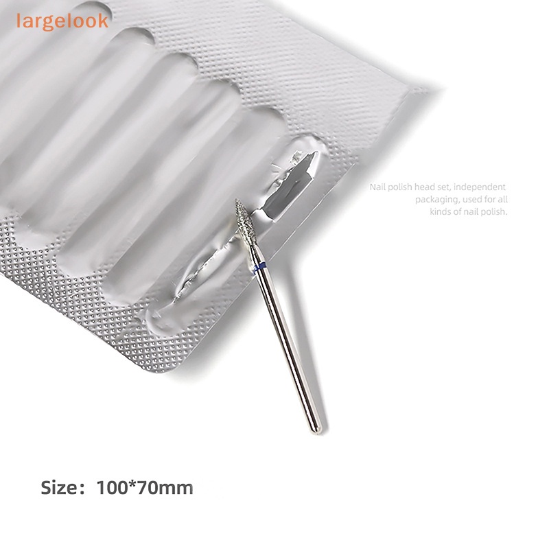 Bộ 10 Mũi Khoan Kim Cương Điện Tử Chuyên Dụng Cho Trang Trí Móng Tay