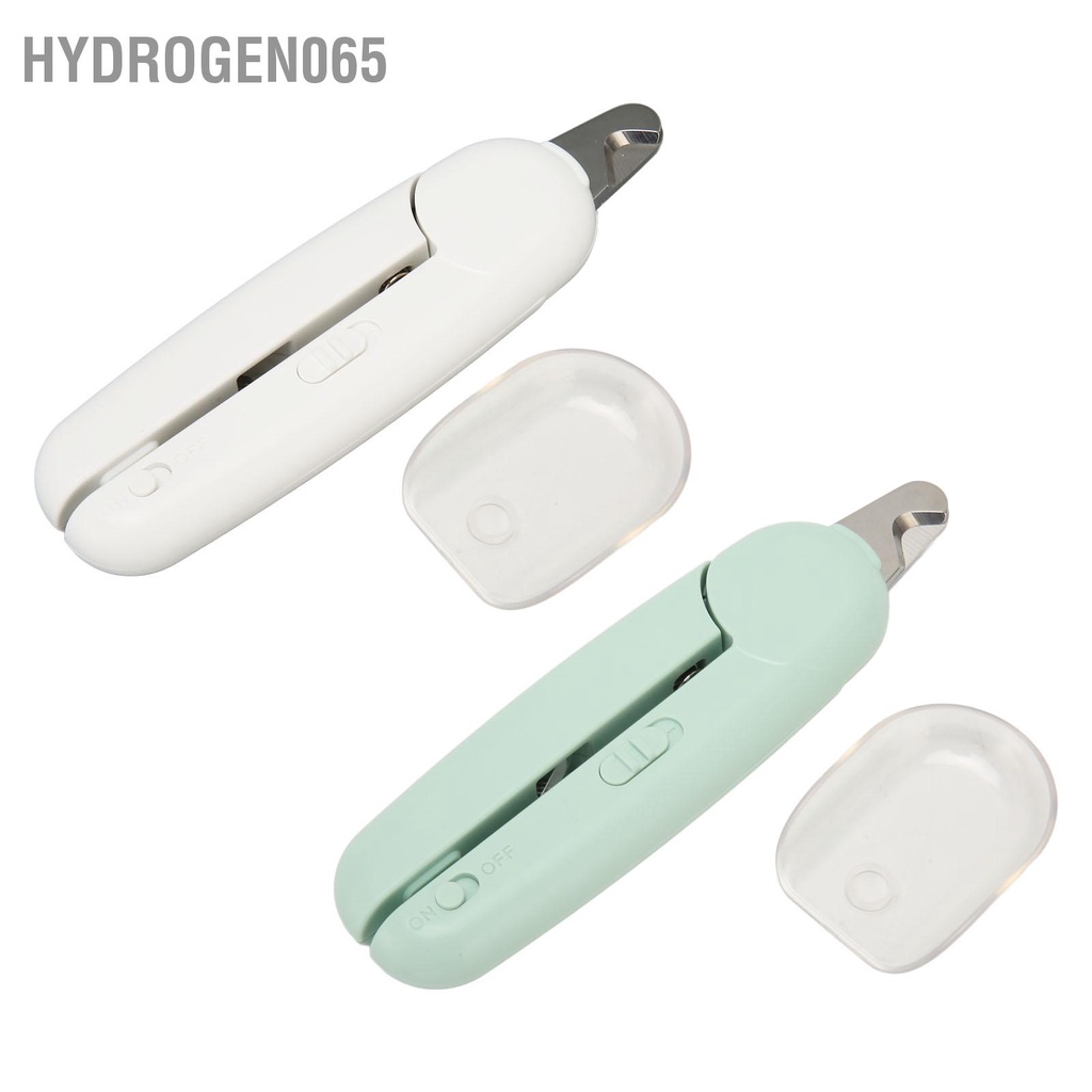 Hydrogen065 Dụng cụ cắt móng cho thú cưng bằng thép không gỉ Tự động trả lại tay cầm tỉa có đèn LED chó